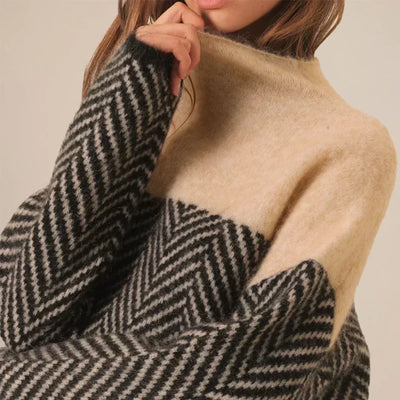 Mira – Timeless Twisted Knit Sweater