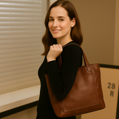 Mira™ | Abstract Fabric Handbag