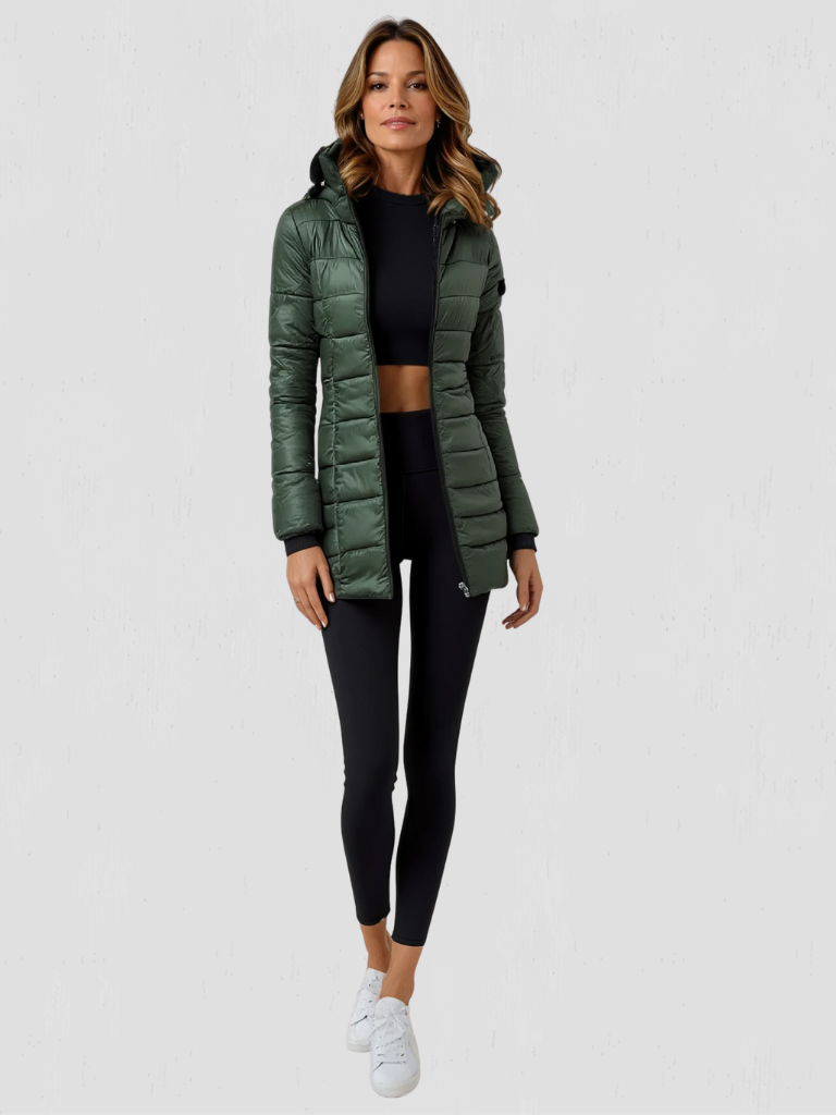 Sierra – Elegant Longline Puffer Coat