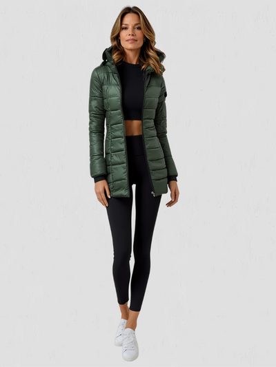 Sierra – Elegant Longline Puffer Coat
