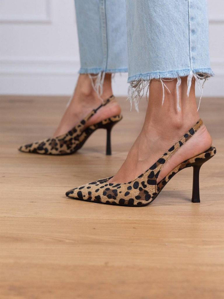 Isabelle – Elegant Pointed-Toe Slingback Heels