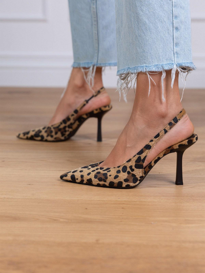 Isabelle – Elegant Pointed-Toe Slingback Heels