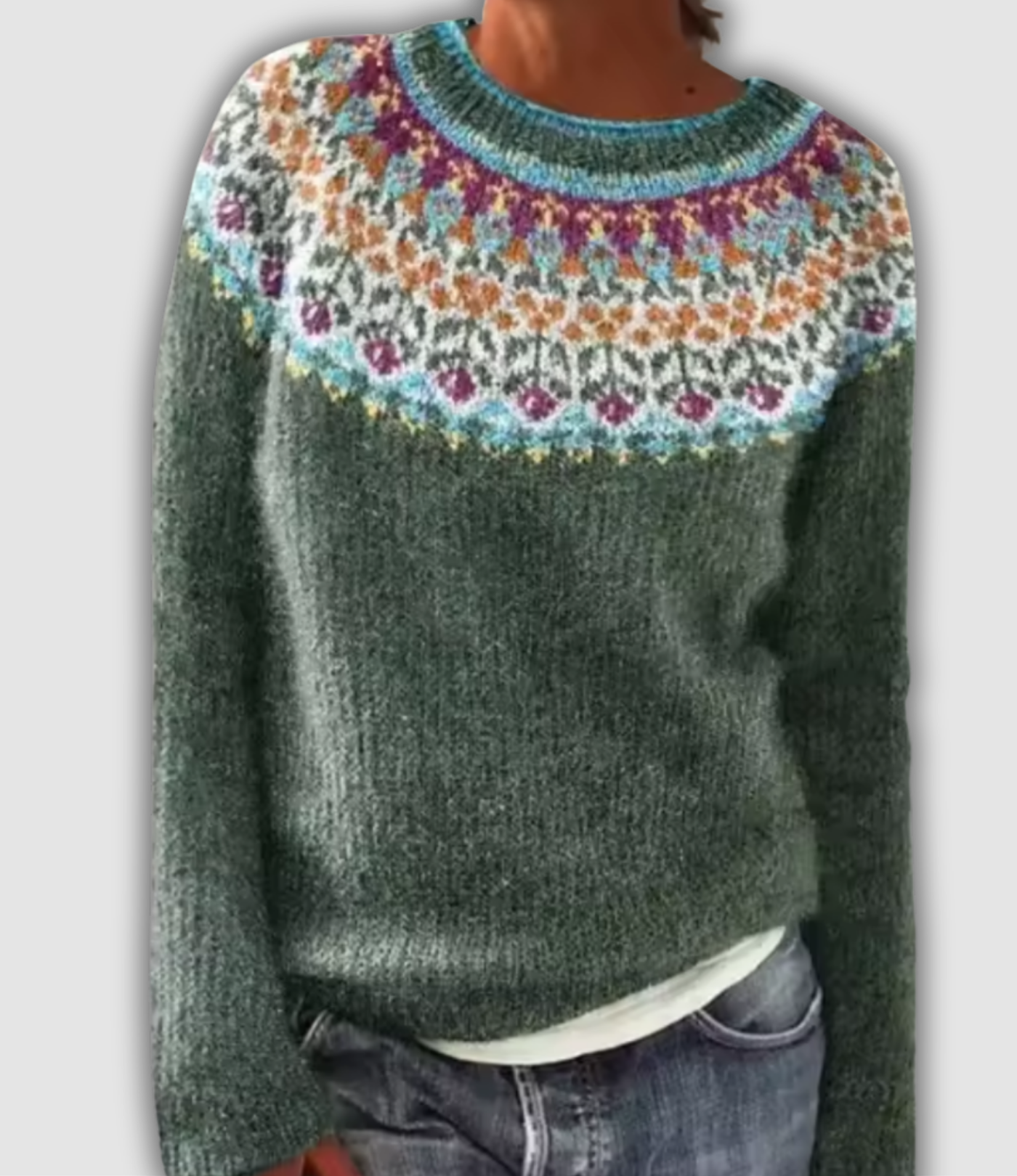 Celina - Cozy Retro Sweater