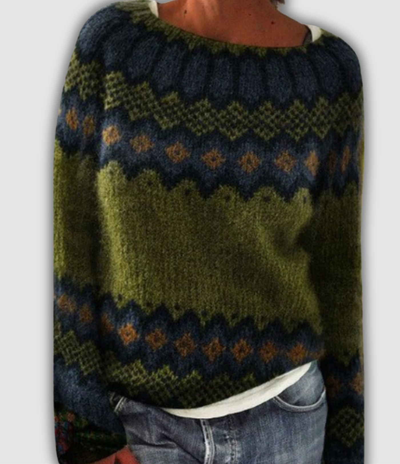 Malea - Cozy Retro Sweater