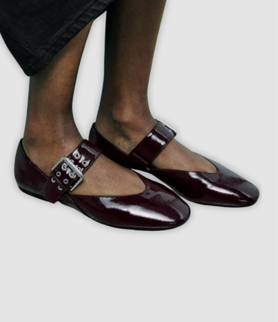 Doris - Loafers with leopard print