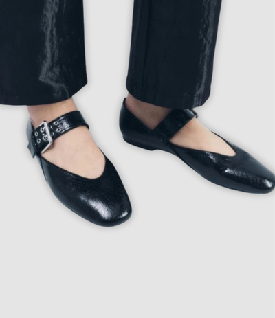 Doris - Loafers with leopard print