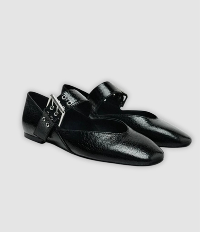 Doris - Loafers with leopard print