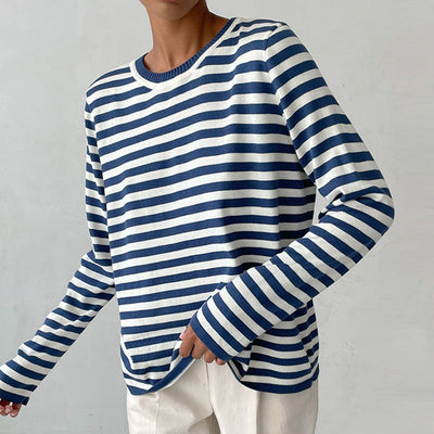 Nicole – Elegant Striped Sweater