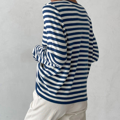 Nicole – Elegant Striped Sweater