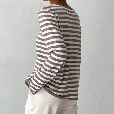 Nicole – Elegant Striped Sweater