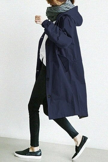 Mandy | Elegant Waterproof Trench Coat