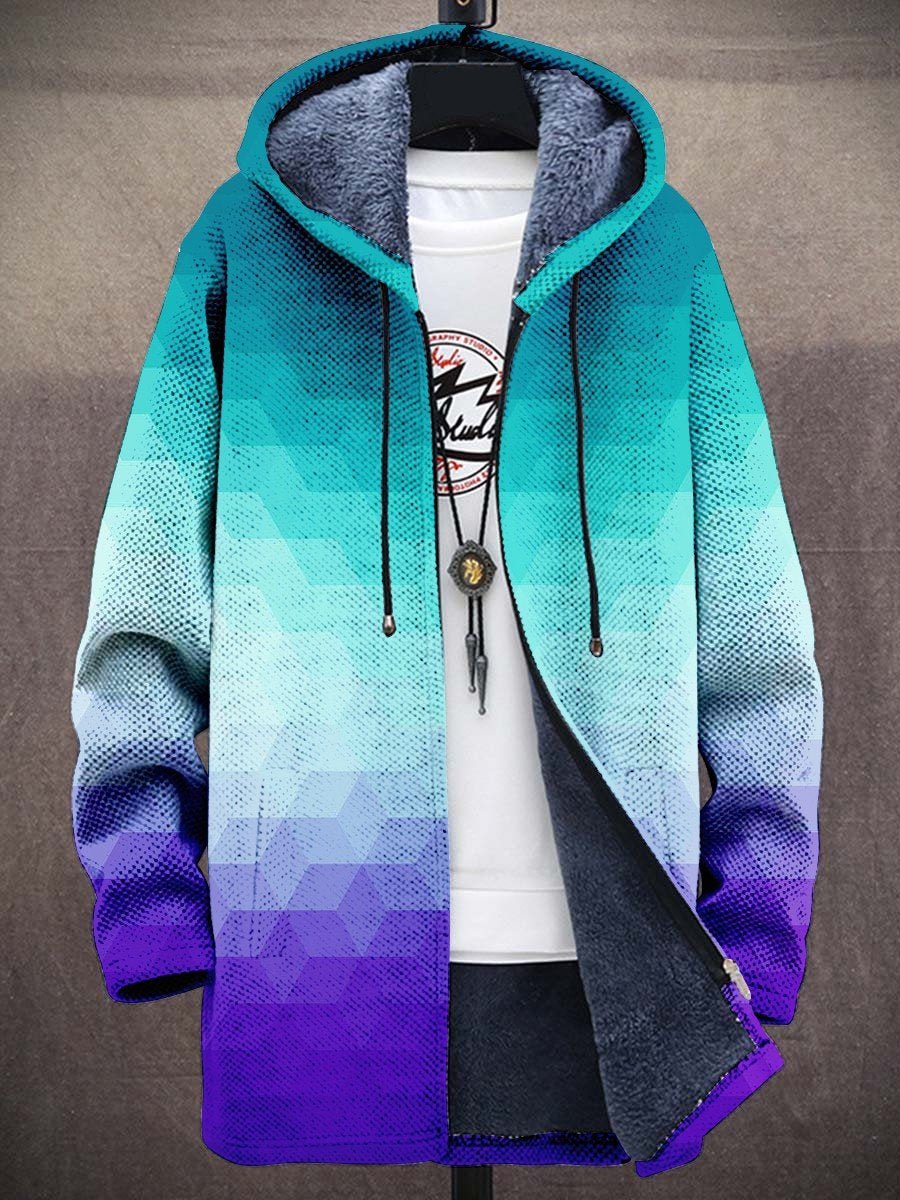 Felix – Elegant Gradient Hooded Jacket