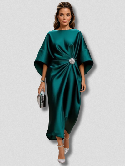 Maris – Timeless Satin Elegance Dress