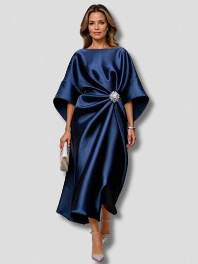 Maris – Timeless Satin Elegance Dress