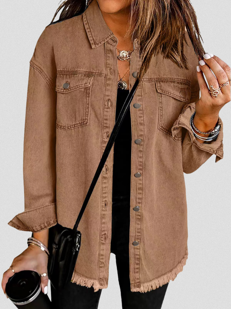 Angela – Timeless Denim Shirt