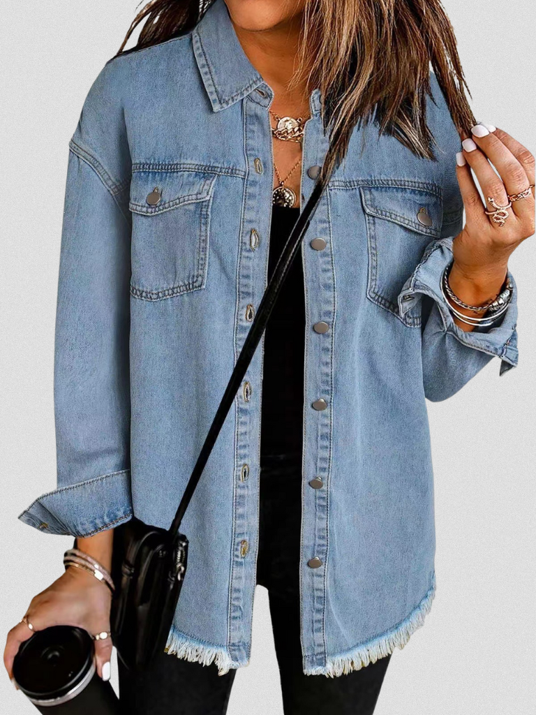 Angela – Timeless Denim Shirt