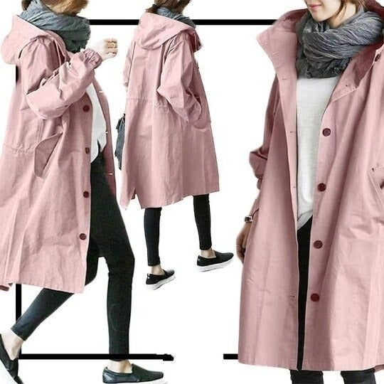 Mandy | Elegant Waterproof Trench Coat