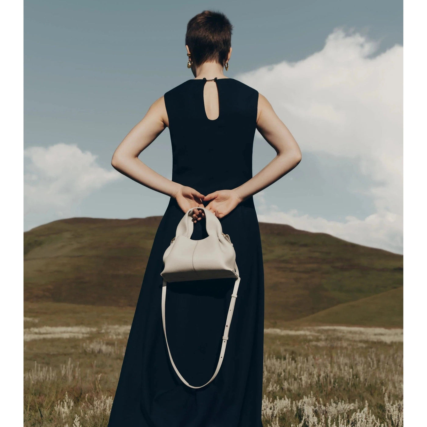 Luna | Myk Leather Bag with Unique Silhouette