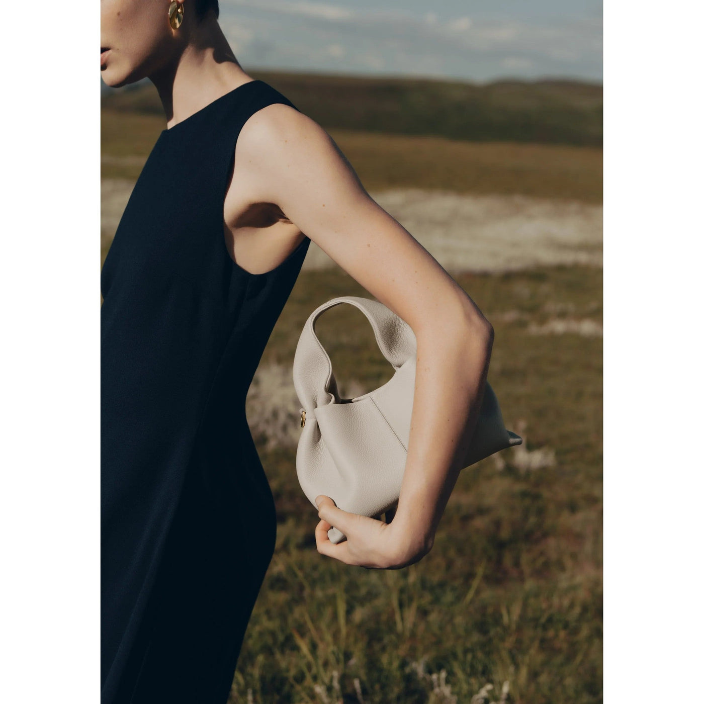 Luna | Myk Leather Bag with Unique Silhouette