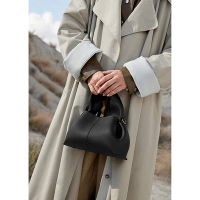 Luna | Myk Leather Bag with Unique Silhouette