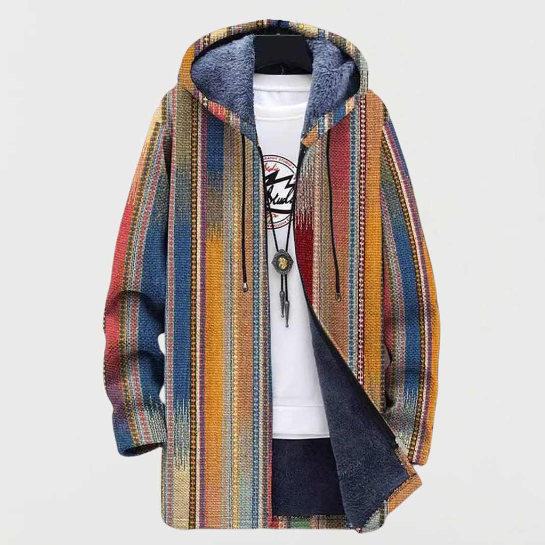 Livia – Elegant Striped Hoodie