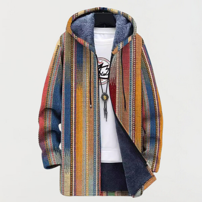 Livia – Elegant Striped Hoodie