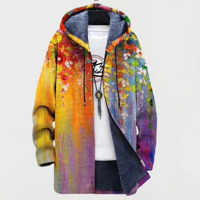 Seraphina – Elegant Abstract Art Hoodie