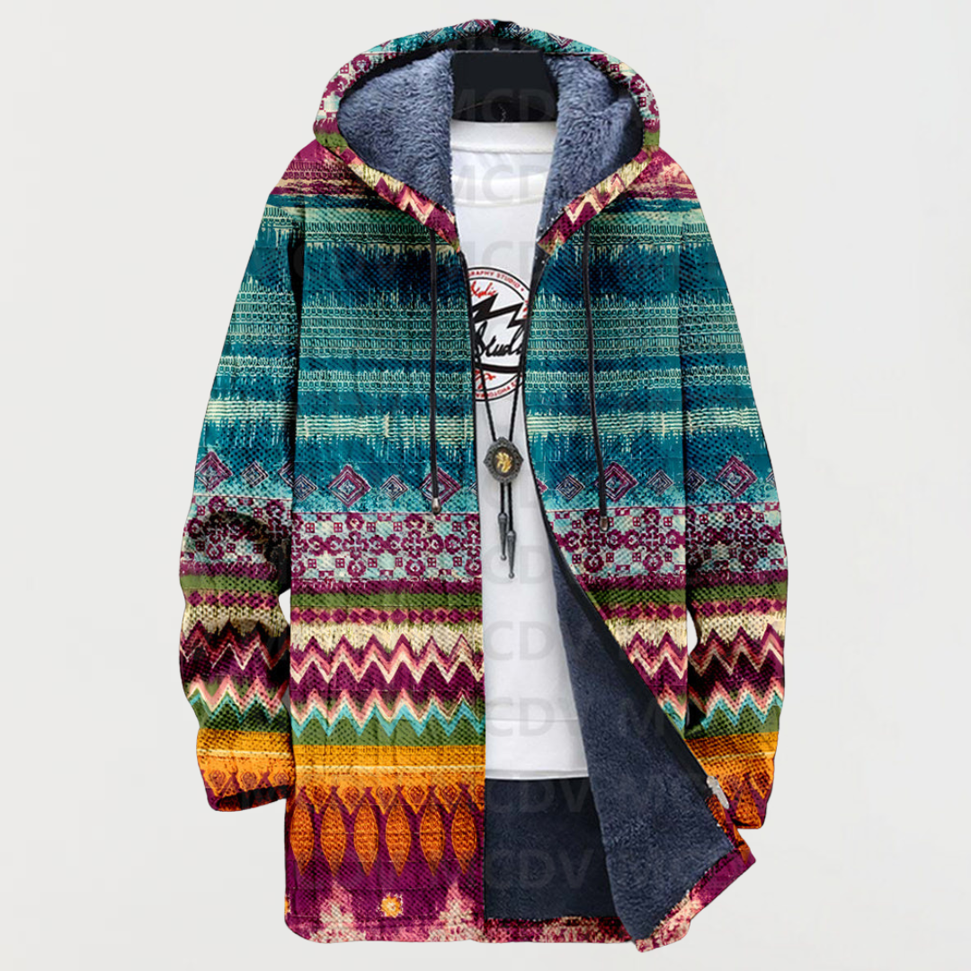 Ariana – Elegant Tribal Pattern Hoodie