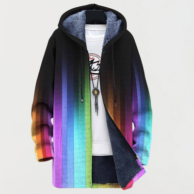 Nova – Elegant Rainbow Gradient Hoodie