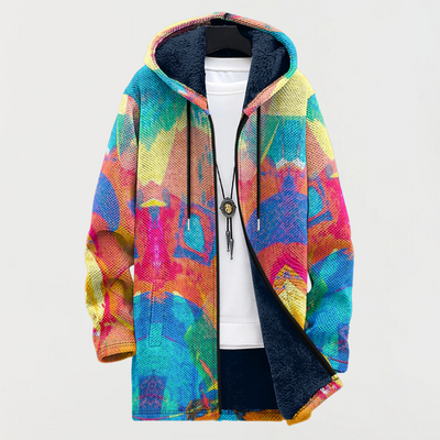 Sienna – Elegant Color Burst Hoodie