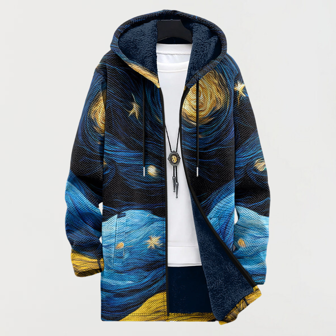 Nina – Elegant Starry Night Hoodie