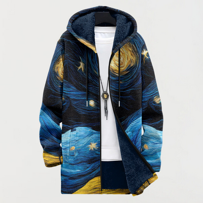 Nina – Elegant Starry Night Hoodie