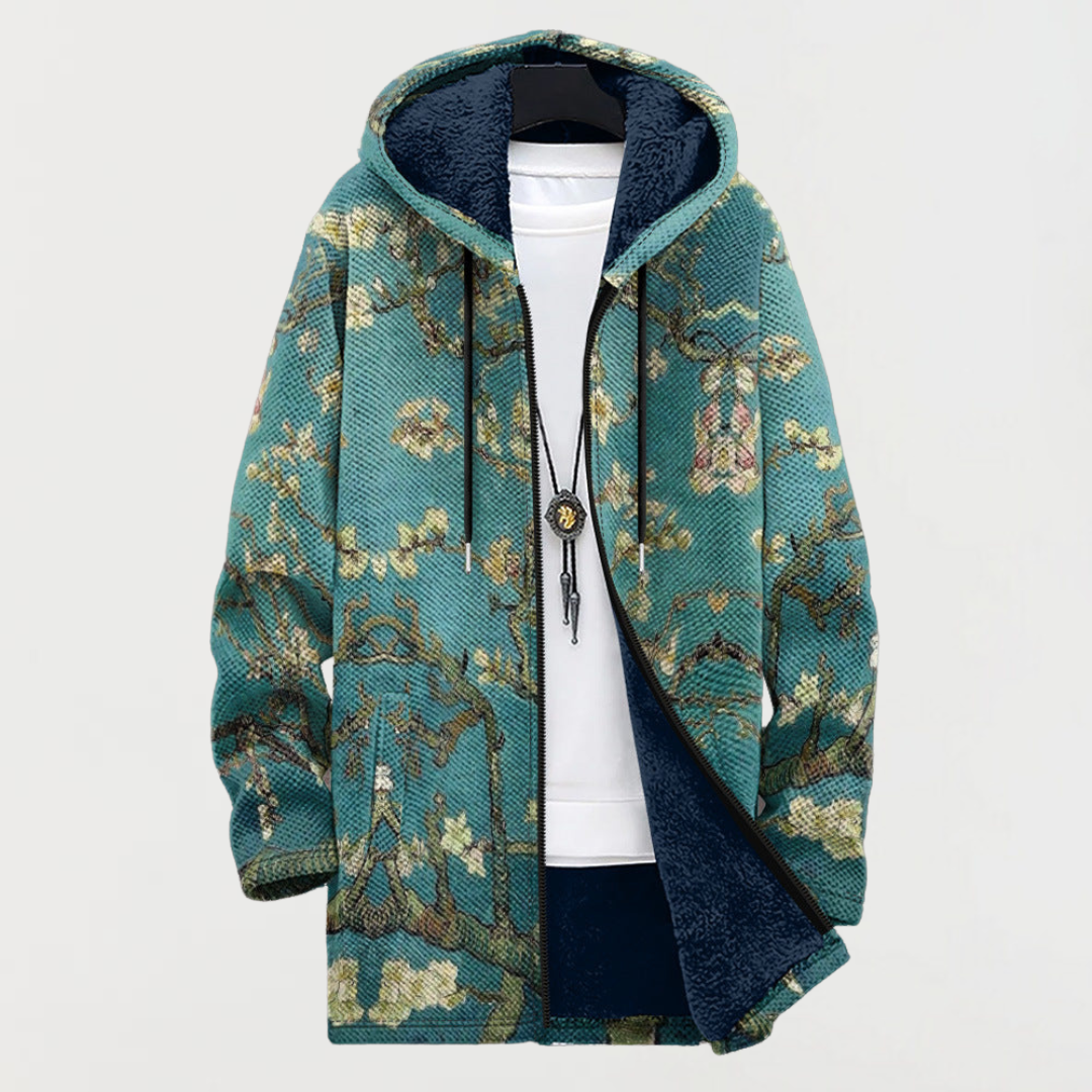 Emilia – Elegant Blossom Art Hoodie