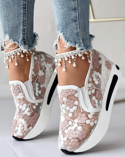 Orietta™ – Elegant Breathable Mesh Orthopedic Shoes