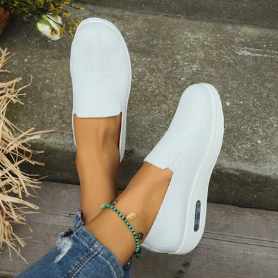 Trixie™ – Elegant Platform Mesh Sneakers
