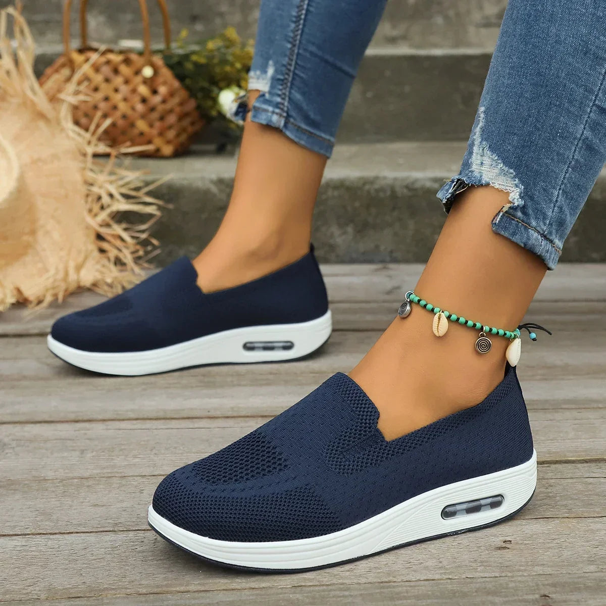 Trixie™ – Elegant Platform Mesh Sneakers
