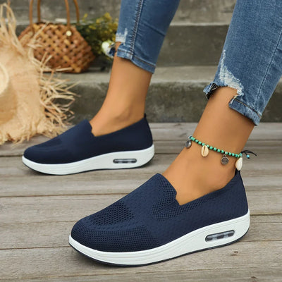 Trixie™ – Elegant Platform Mesh Sneakers