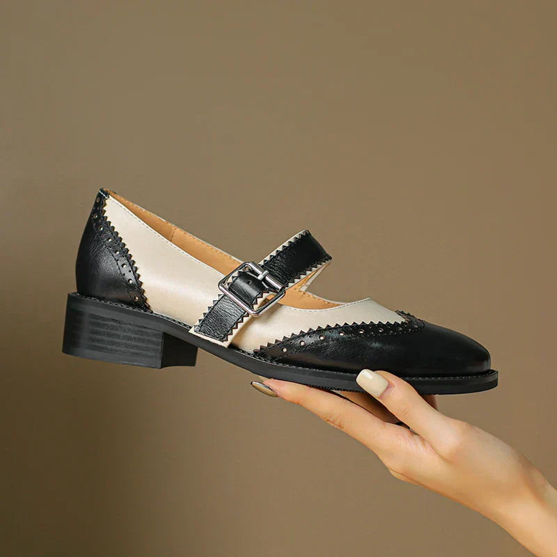 Miana – Elegant Leather Mary Janes