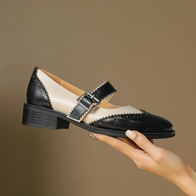 Miana – Elegant Leather Mary Janes