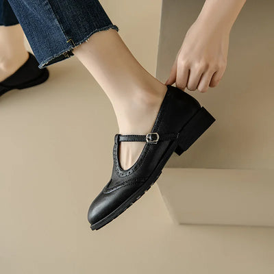 Lincy – Timeless Elegant T-Strap Mary Janes