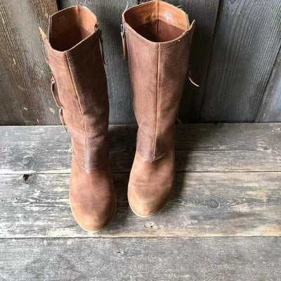Sierra – Elegant Rust Boots