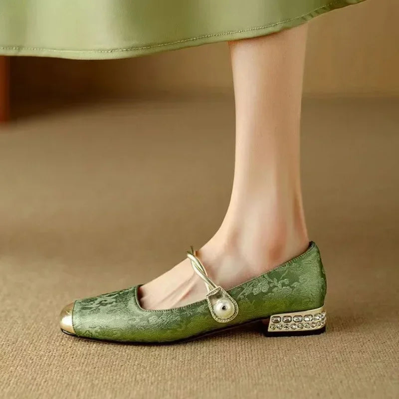 Minty – Elegant Mary Jane Flats