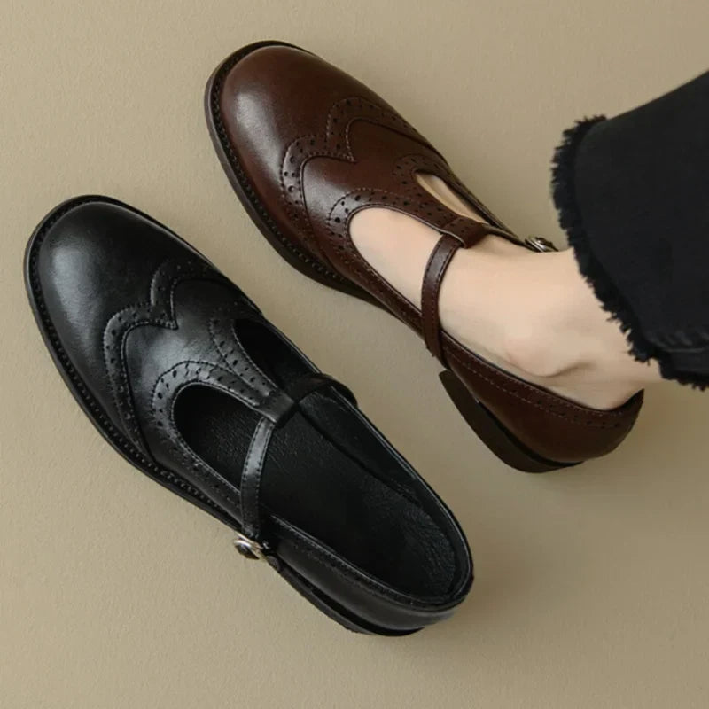 Lincy – Timeless Elegant T-Strap Mary Janes