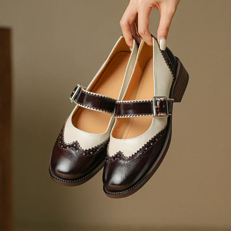 Miana – Elegant Leather Mary Janes