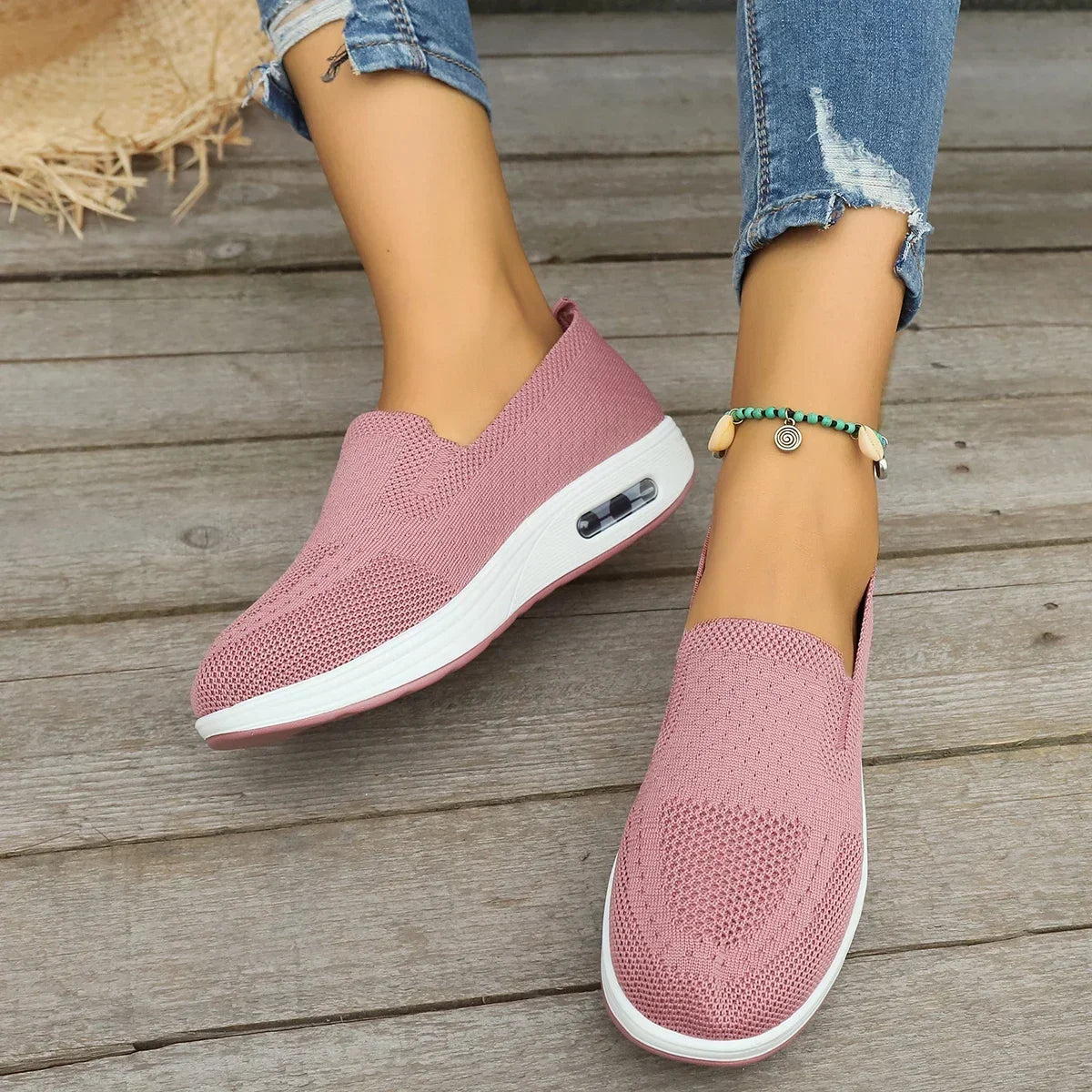 Trixie™ – Elegant Platform Mesh Sneakers