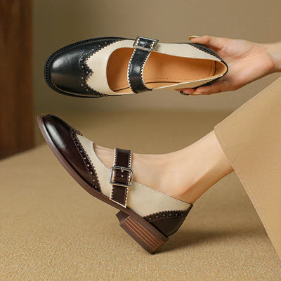 Miana – Elegant Leather Mary Janes