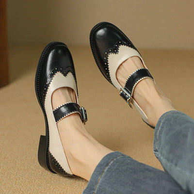 Miana – Elegant Leather Mary Janes