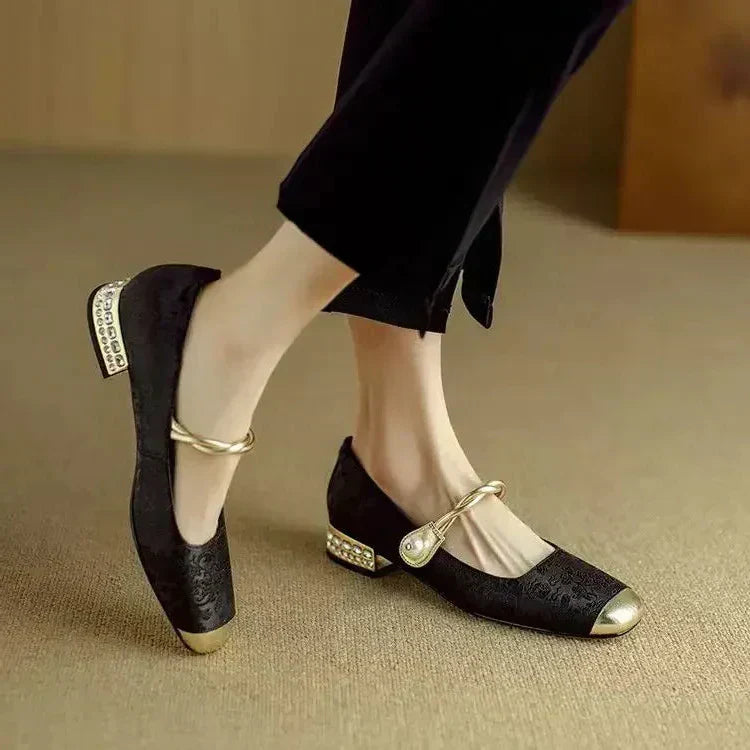 Minty – Elegant Mary Jane Flats