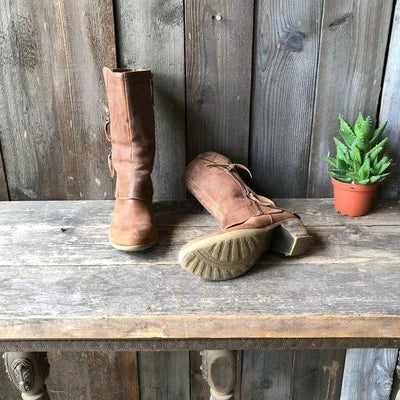 Sierra – Elegant Rust Boots