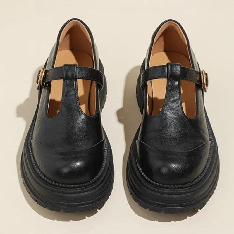 Farisse – Elegant T-bar Shoes